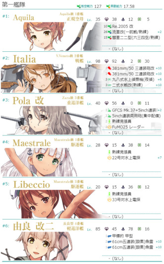 護衛せよ!船団輸送作戦 『E-1 発動!MG1作戦』第二ゲージ攻略編成