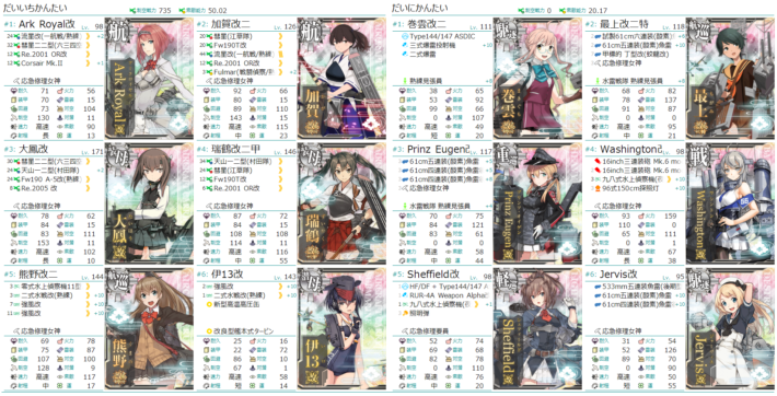 【2021年夏イベント】『増援輸送作戦!地中海の戦い』E3-2攻略編成